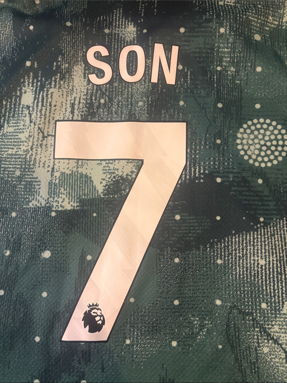 Tottenham Hotspur Kids Green AIA Graphic Training Jersey - Picture 7 of 10